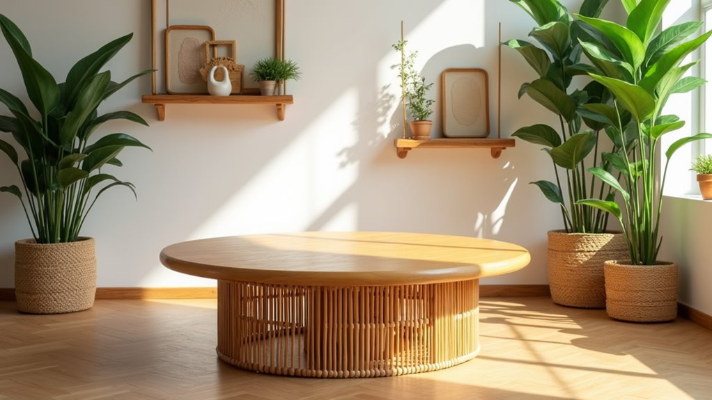 natural material home decor