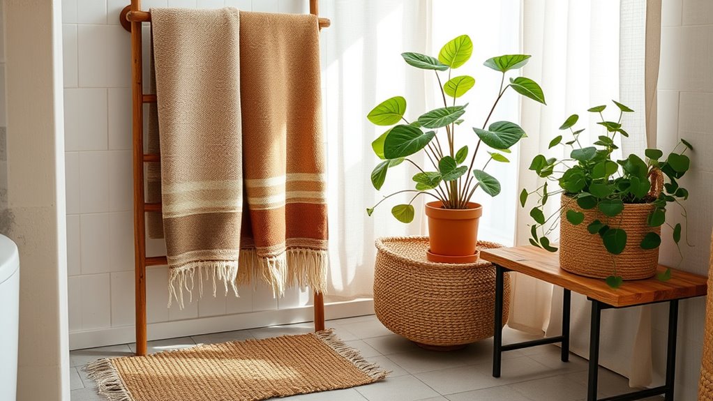 natural materials create cozy harmony