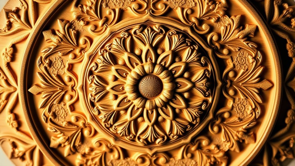 natural materials intricate patterns