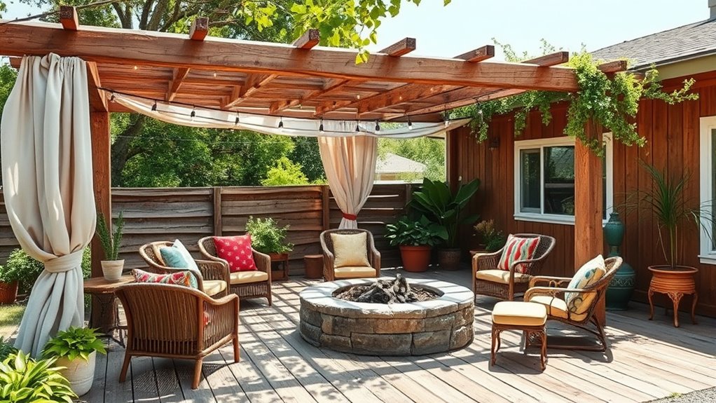 natural rustic cozy outdoor retreat