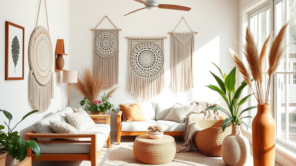 natural textured earthy accents