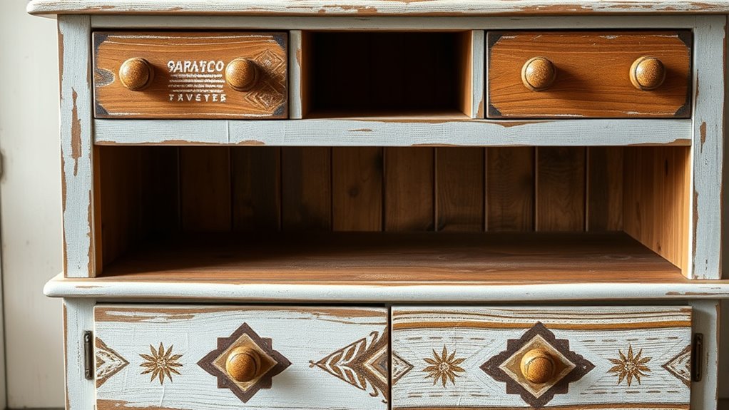 natural textured upcycled furniture