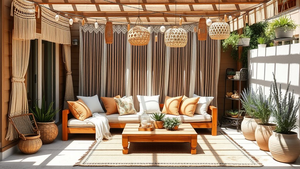 natural textures and materials