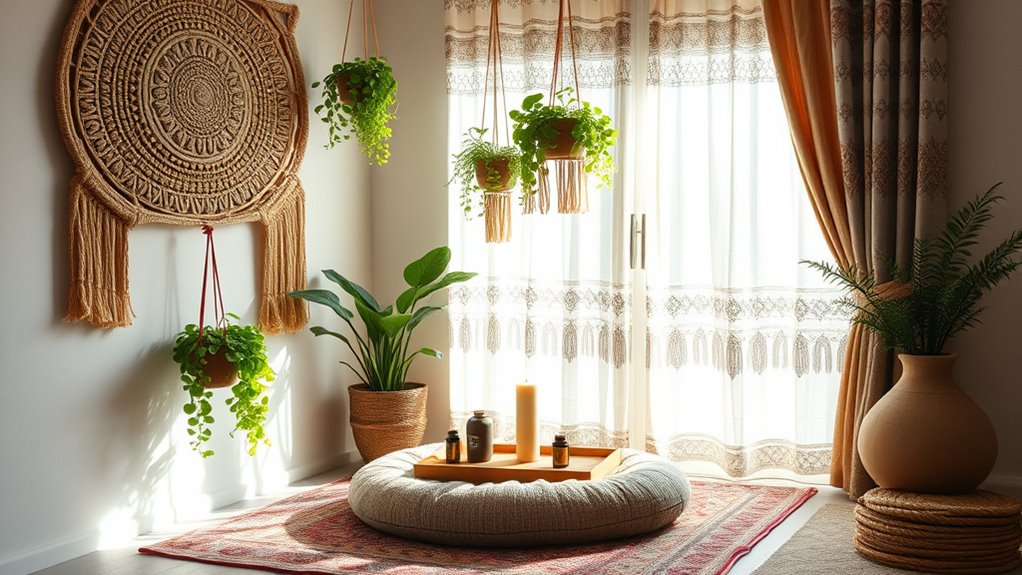 natural warm tranquil decor