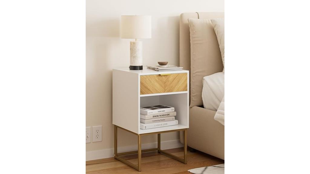 nightstand with storage