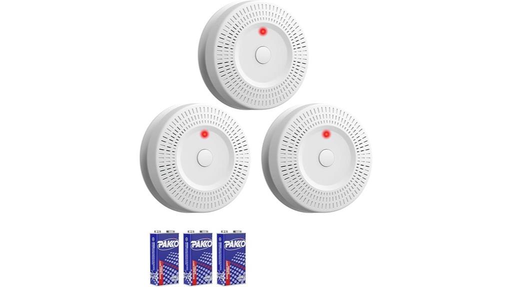 nine volt smoke detector pack