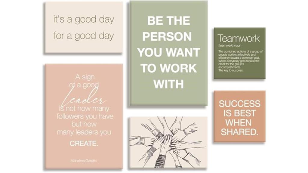 office wall art set