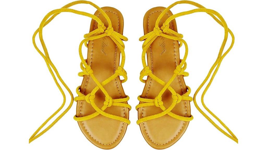 open toe gladiator sandals
