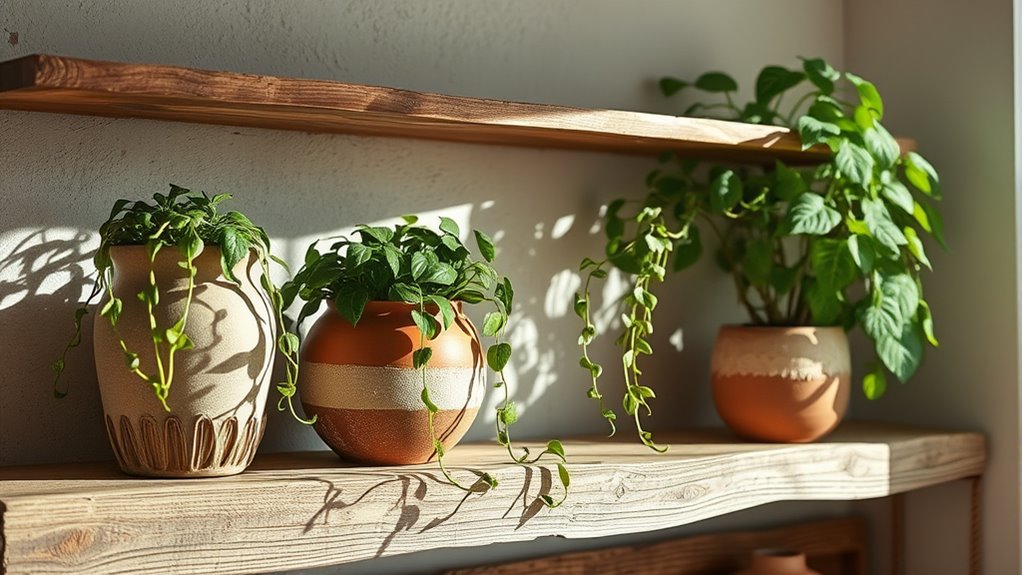 organic greenery and shapes