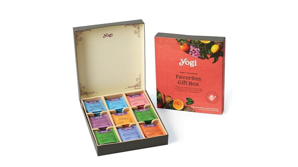 organic tea gift box