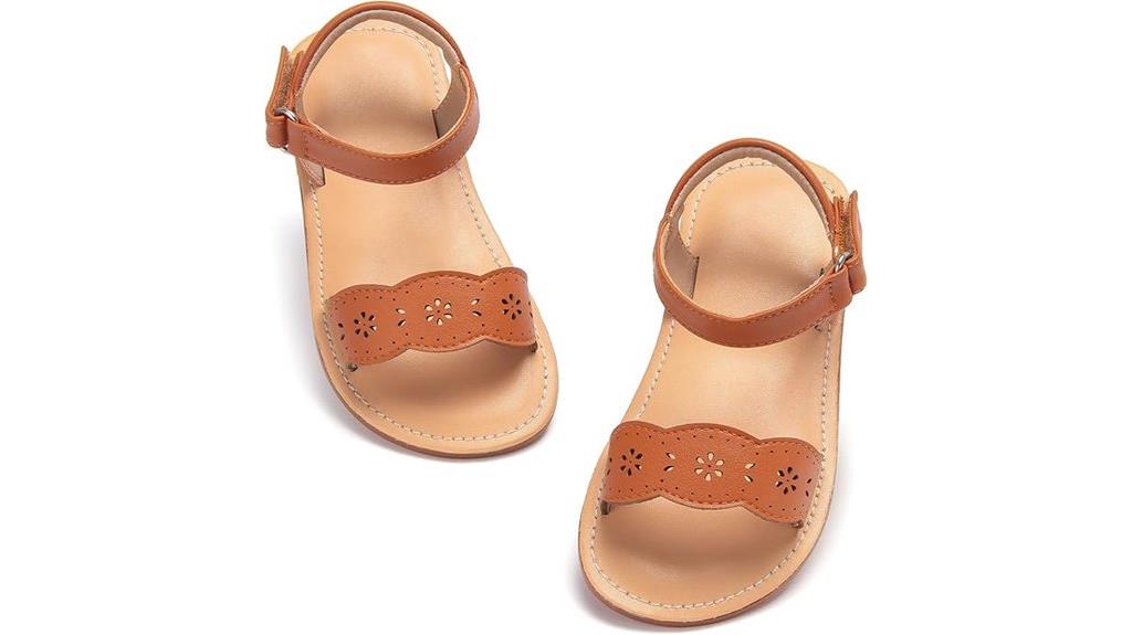otter momo girls sandals