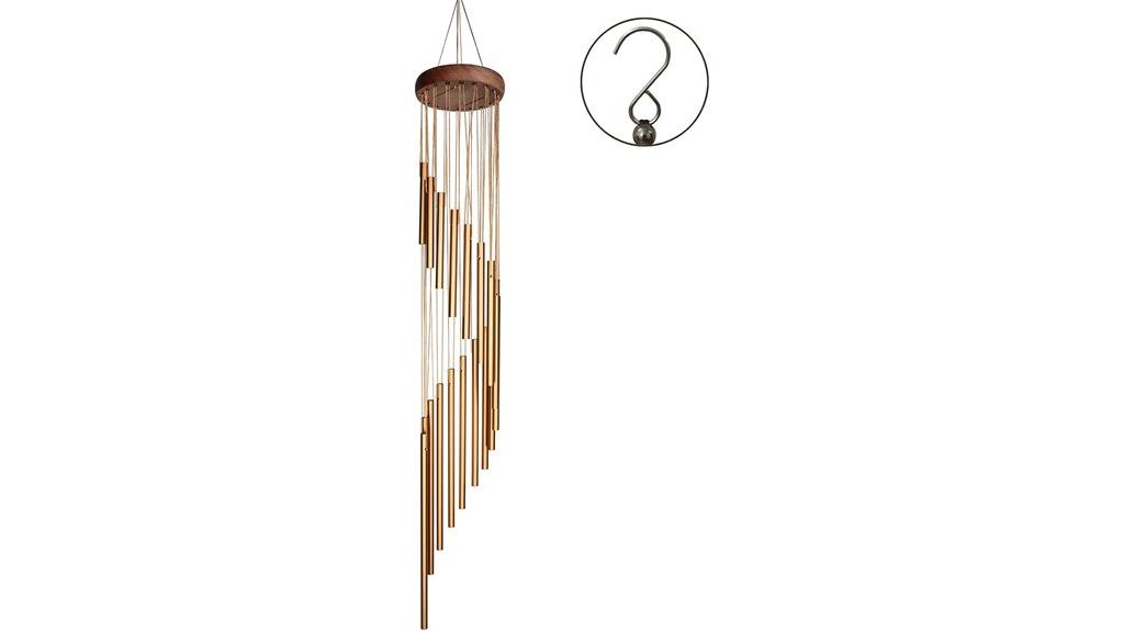 outdoor garden wind chimes