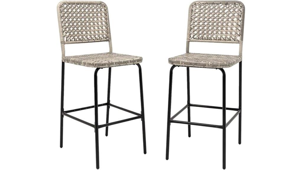 outdoor patio bar stools
