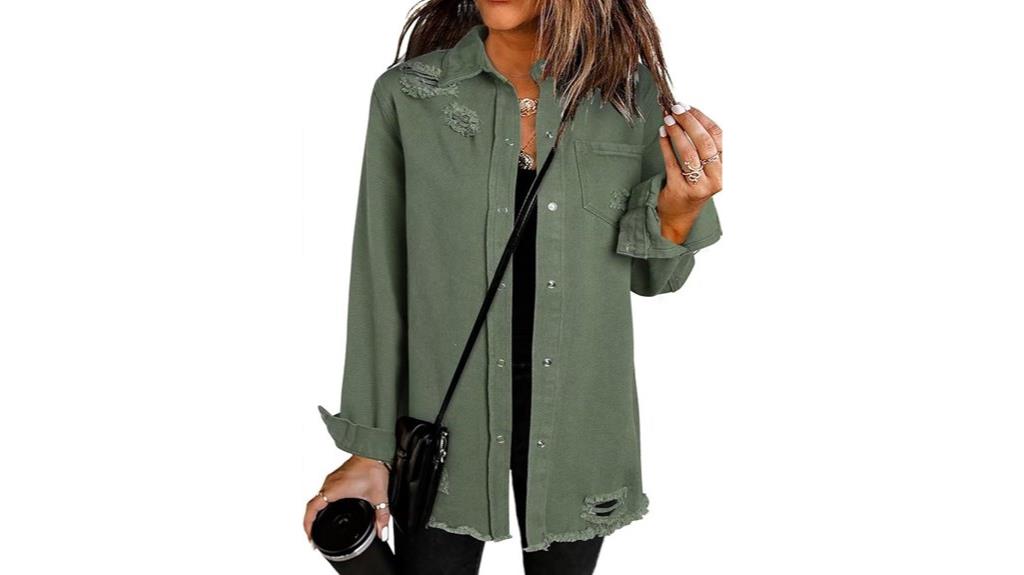 oversized denim jacket
