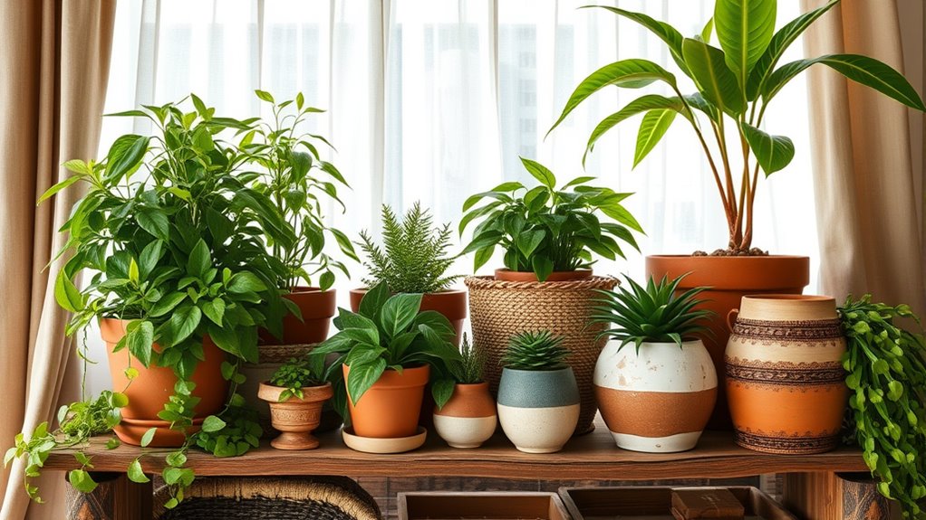 planters durability style drainage