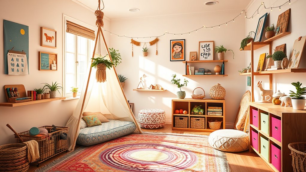 playful calming organized space