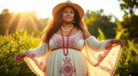 plus size boho fashion
