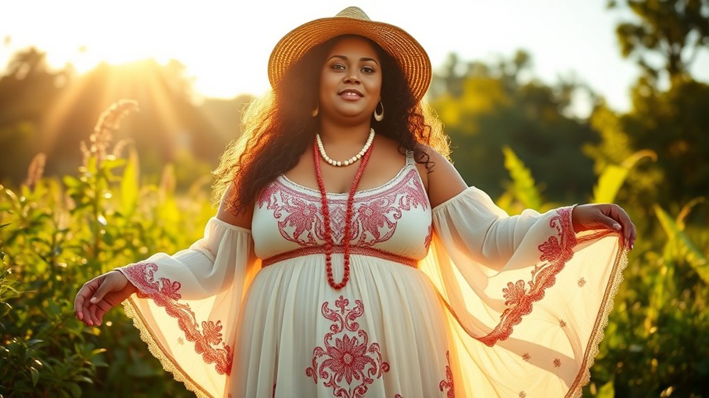 plus size boho fashion