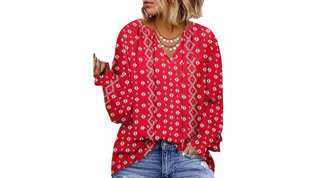 plus size floral chiffon blouse