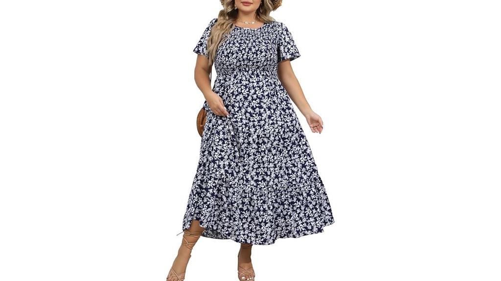 plus size maxi dress