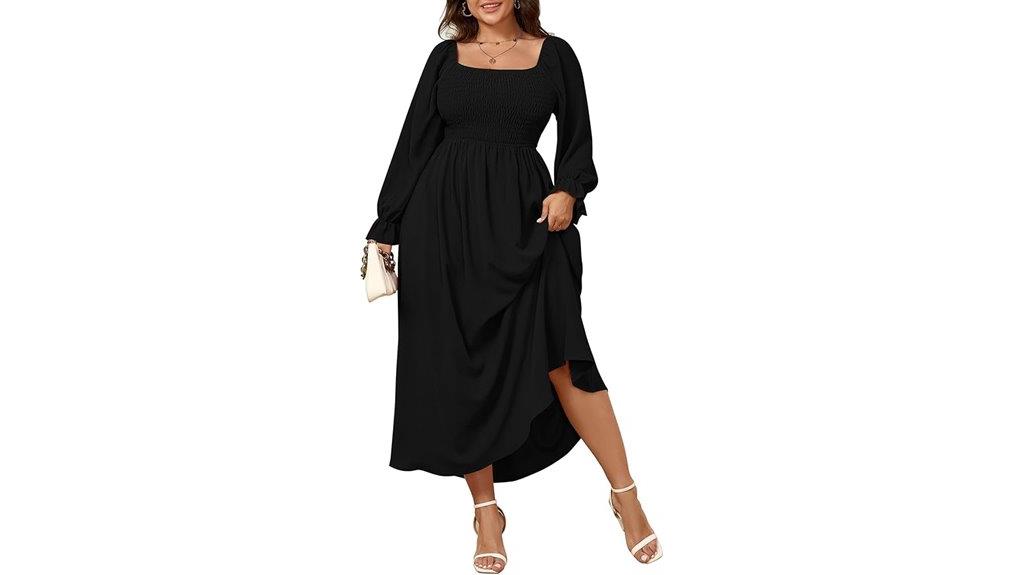 plus size maxi dress