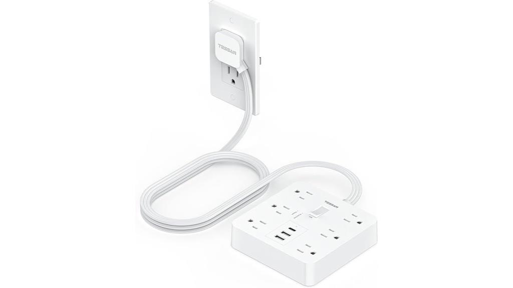 power strip with surge protection