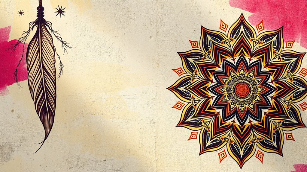 precise layered boho motifs