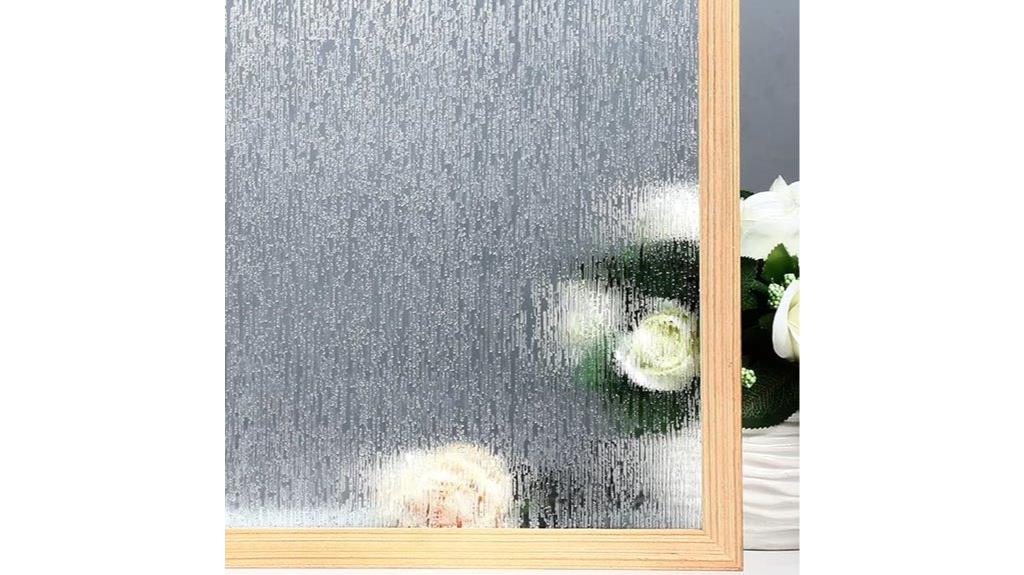 rain glass privacy film