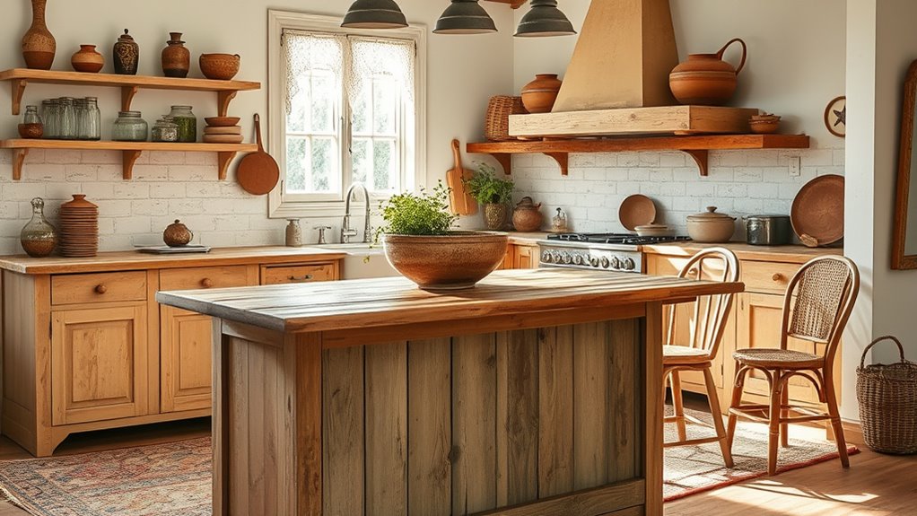 reclaimed natural materials integration
