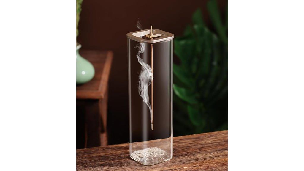 removable ash incense holder