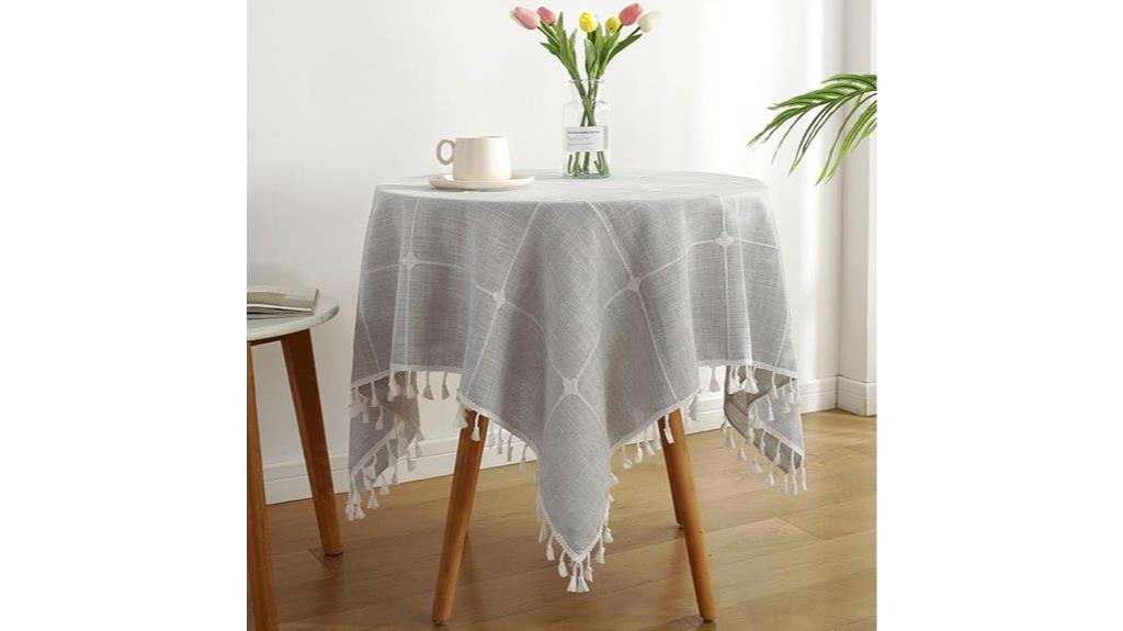 rustic farmhouse cotton linen