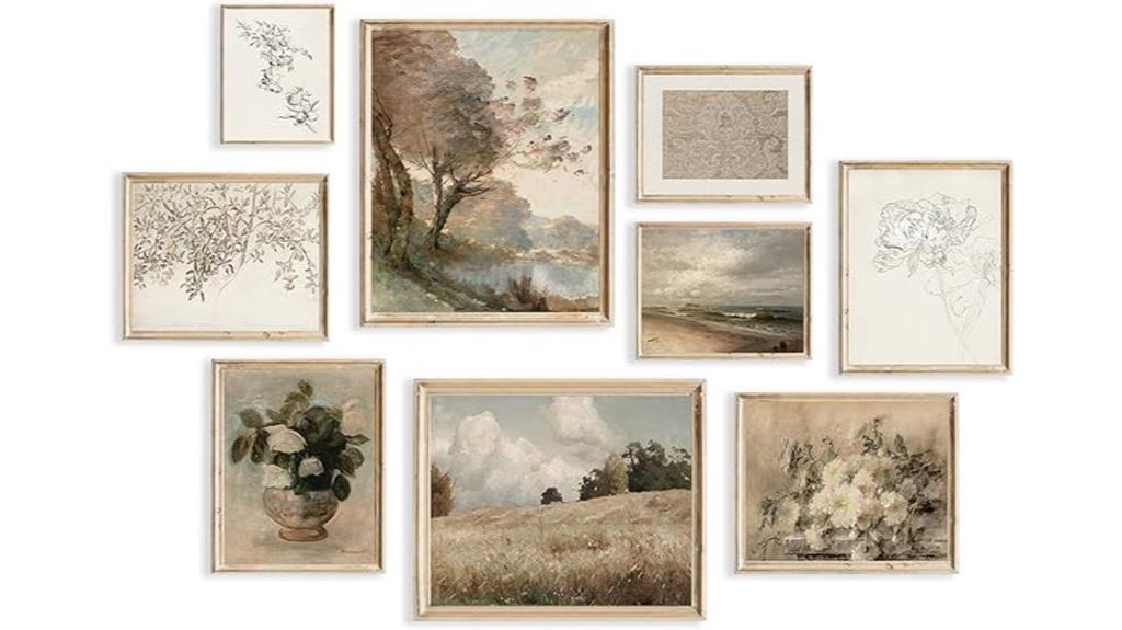 rustic nature farmhouse canvas
