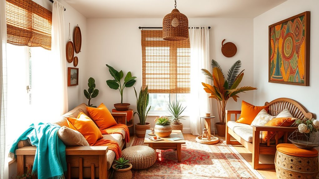 seasonal boho interior update