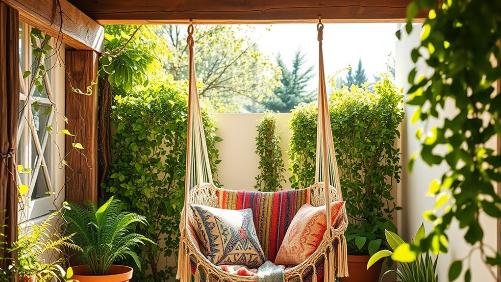secure stable hanging placement