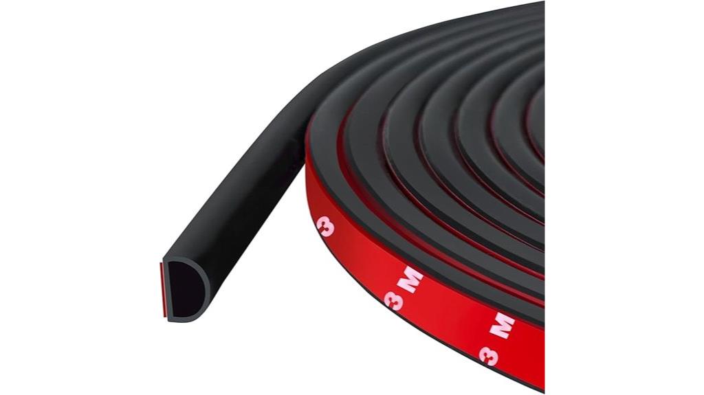 self adhesive black silicone