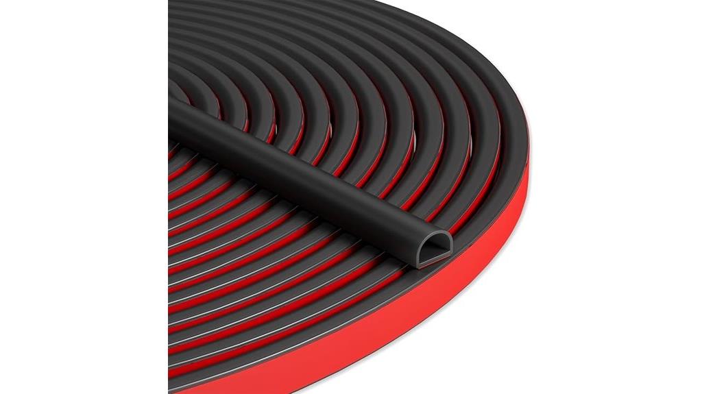 self adhesive silicone door seal