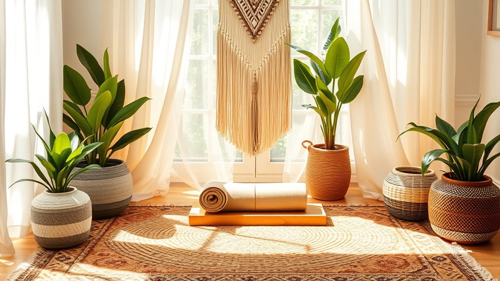 serene natural light environment