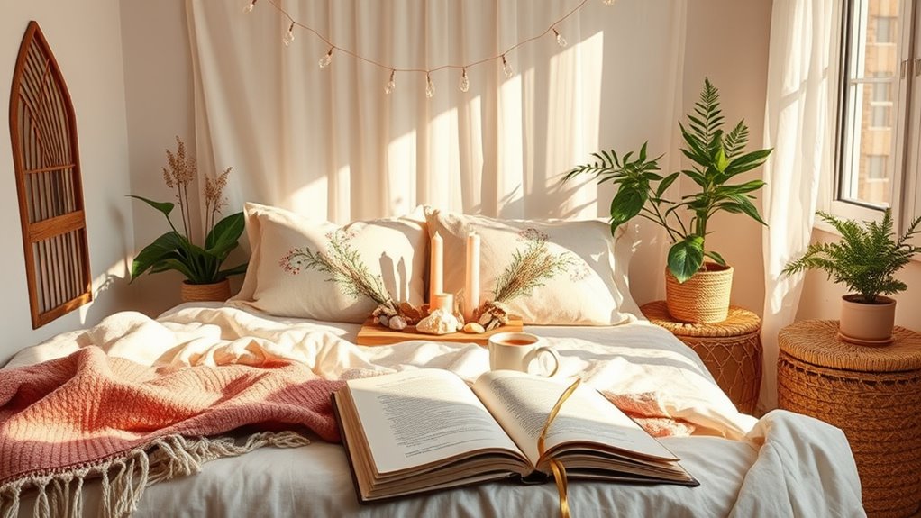 serene personalized morning space