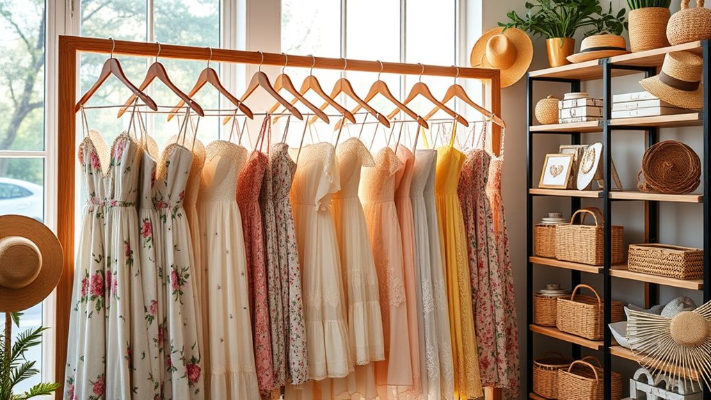shopping for spring dresses