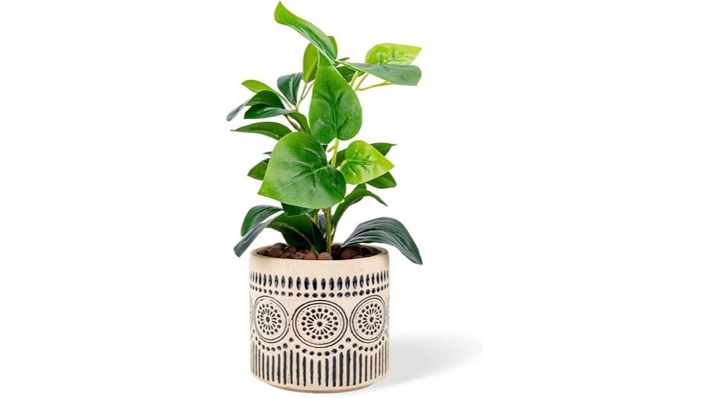 small ceramic plant pots