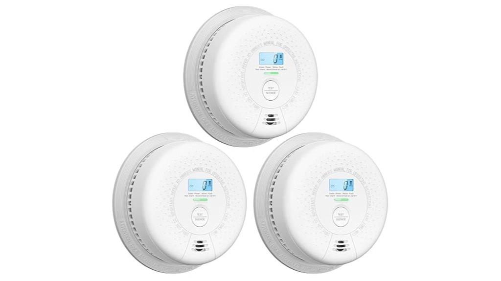 smoke and co detector set