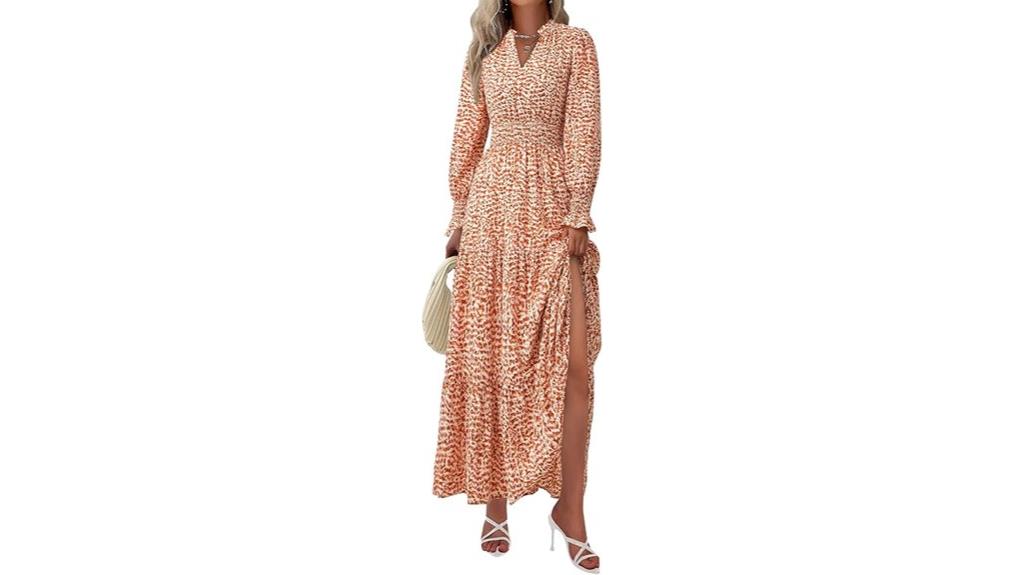 spring 2025 floral maxi dress