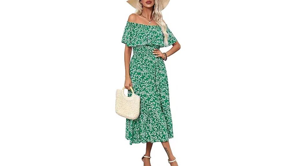 spring summer boho dress