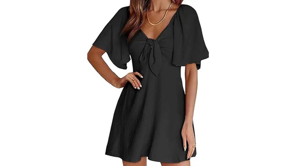 spring summer bow dress
