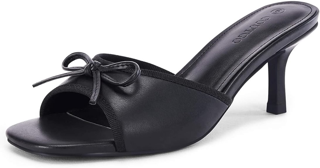 square toe mules