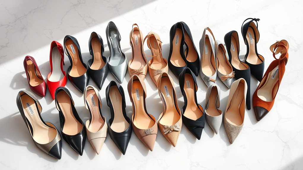 strapless stylish comfortable heels