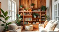 stylish boho bookshelf ideas