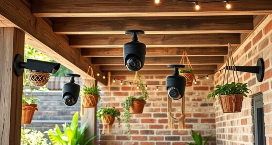 stylish boho security cameras