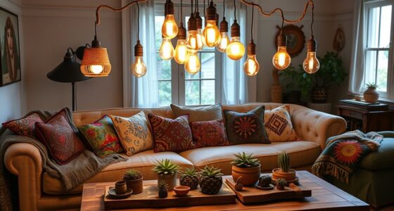 stylish boho smart lighting