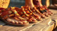 stylish comfortable boho sandals